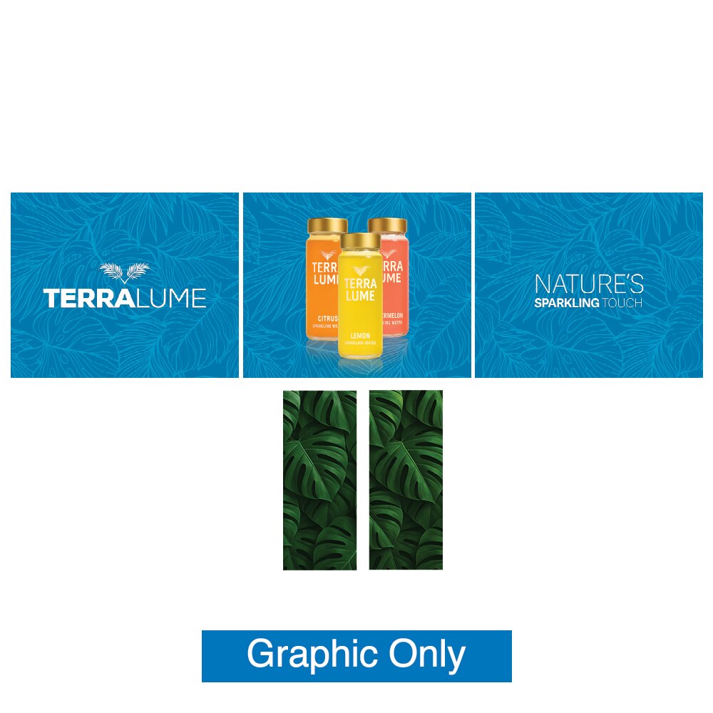 Showbird 65 20 x 10 Configuration J — Single Sided Graphic Only Non Backlit